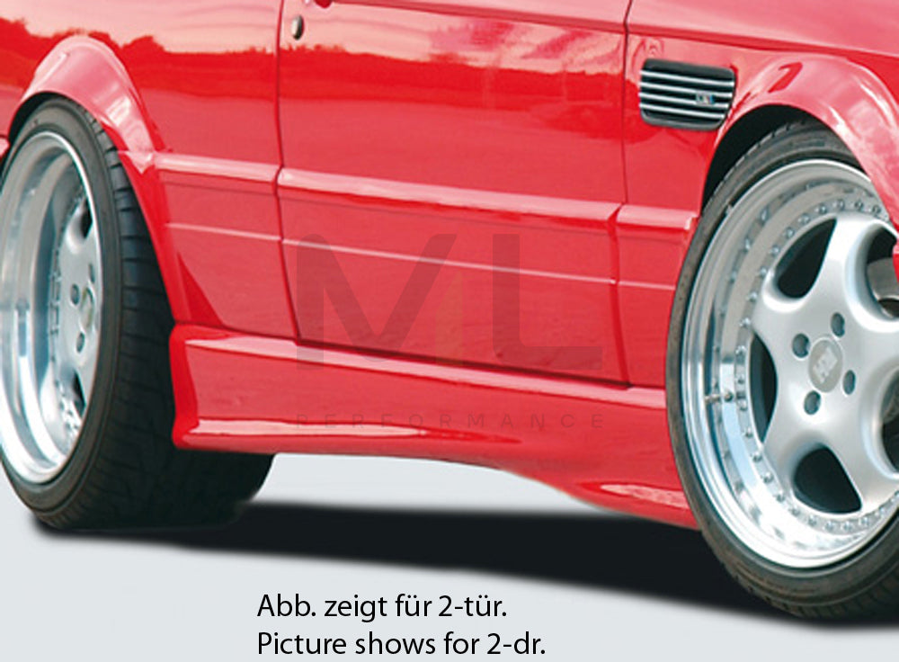 Rieger 00038036 BMW 3 Series E30 Side Skirt 1 | ML Performance UK Car Parts