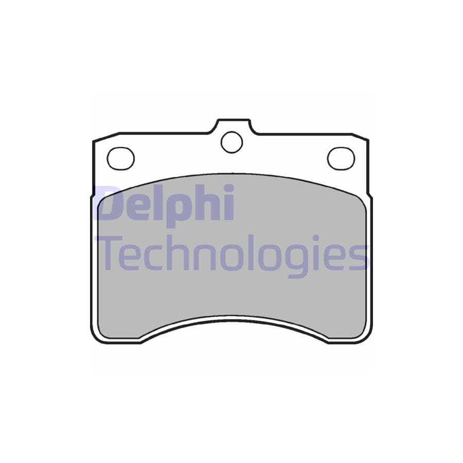 Delphi Lp578 Brake Pad Set