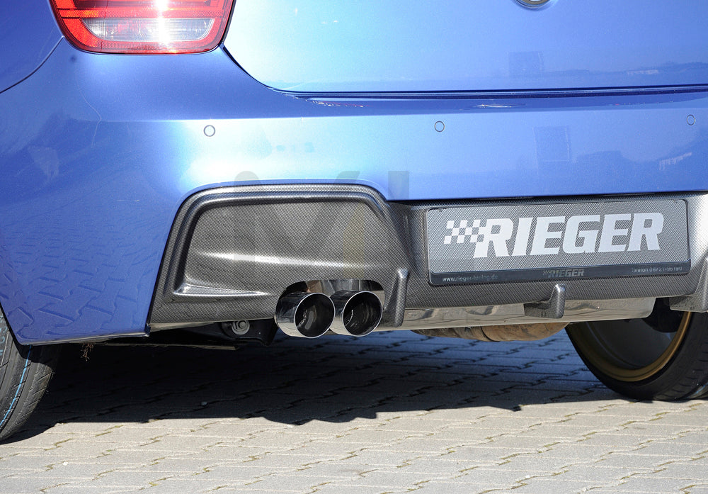 Rieger 00099241 BMW 1 Series F20 F21 Rear Diffuser - Carbon-Look – ML  Performance