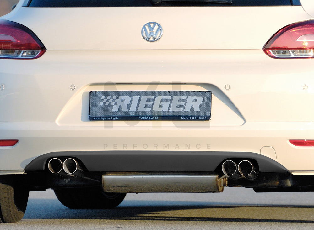 Rieger 00014107 VW 13 Mk3 Scirocco Rear Diffuser 3 | ML Performance UK Car Parts