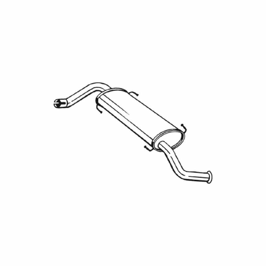 Bosal 281-859 Rear Silencer