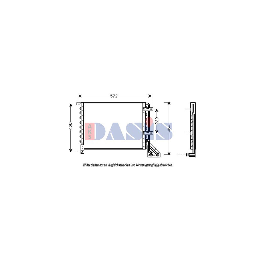 AKS Dasis 082080N Air Conditioning Condenser | ML Performance UK