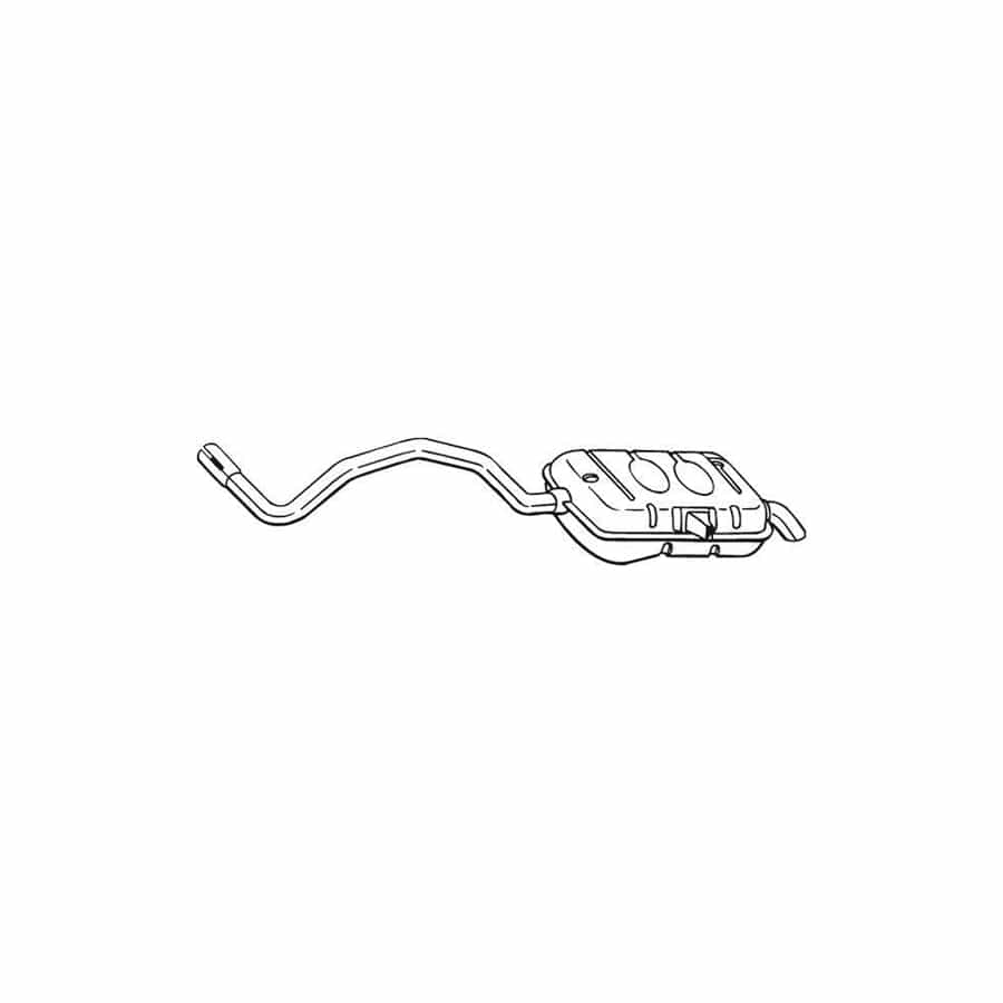 Bosal 281-813 Rear Silencer For Renault Grand Scénic Ii (Jm)