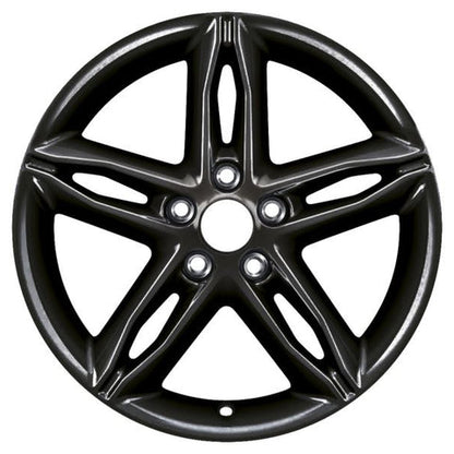 GENUINE FORD 2237381 FOCUS & C-MAX ALLOY WHEEL 17" 5 X 2-SPOKE DESIGN, ABSOLUTE BLACK | ML Performance UK