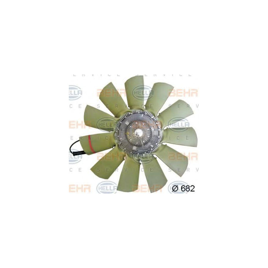 Hella 8MV 376 791-631 Fan, Radiator