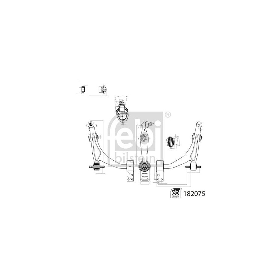 Febi Bilstein 182075 Suspension Arm