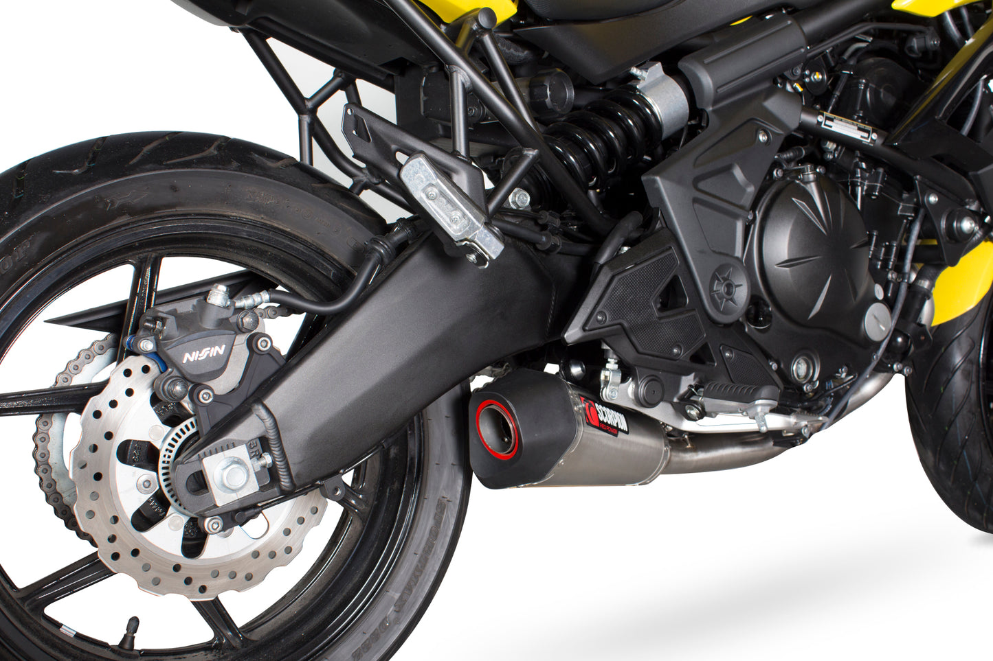 Scorpion RKA110SYSTEO Kawasaki Versys 650 Serket Taper Full System - Titanium Sleeve | ML Performance UK UK