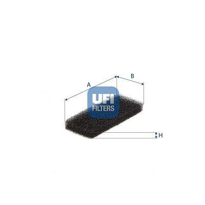 UFI 53.517.00 Pollen Filter