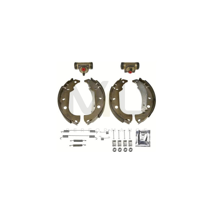 TRW Brake Kit BK1729 Brake Shoe Set with wheel brake cylinder | ML Performance Car Parts