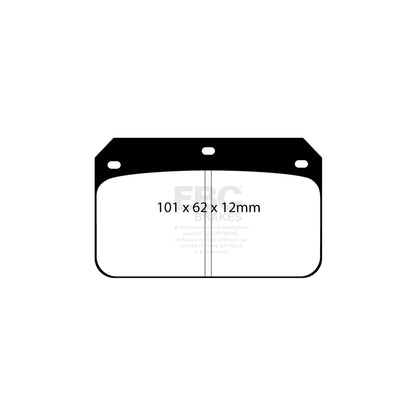 EBC DP9001 Orangestuff Race Brake Pads 2 | ML Performance UK Car Parts