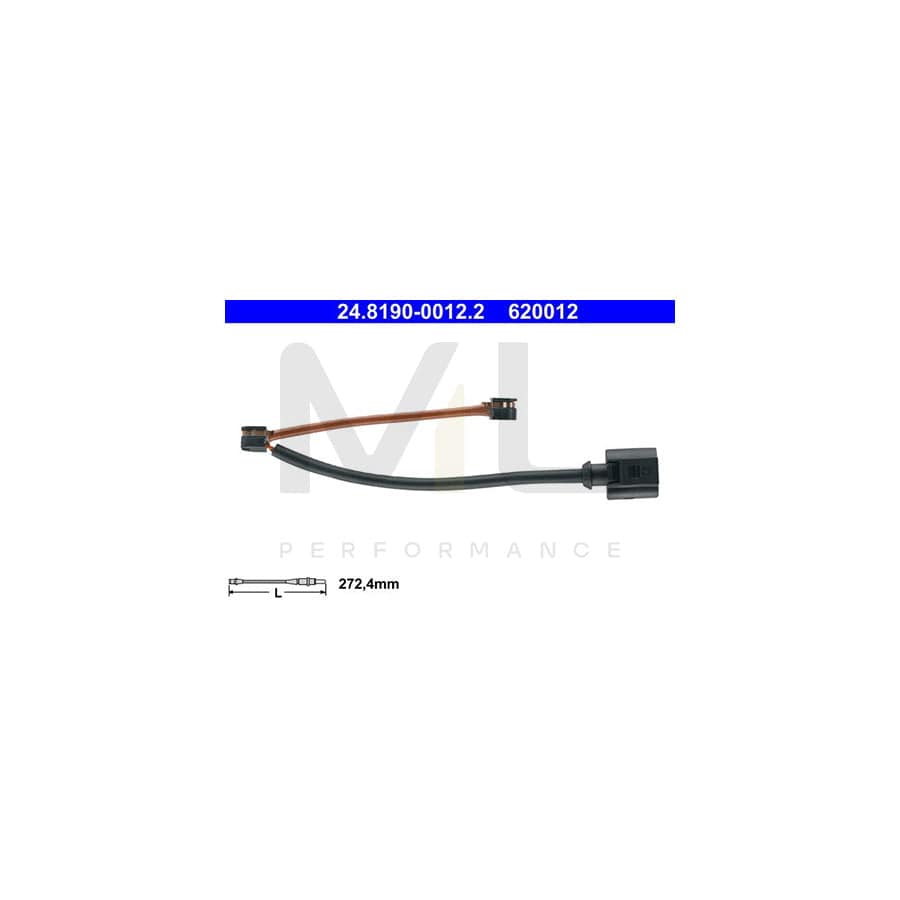 ATE 24.8190-0012.2 Brake pad wear sensor for AUDI Q7 (4LB) | ML Performance Car Parts