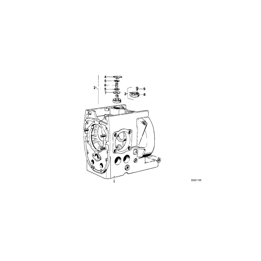 Genuine BMW 11111337180 Engine Housing (Inc. R 75 ) | ML Performance UK Car Parts