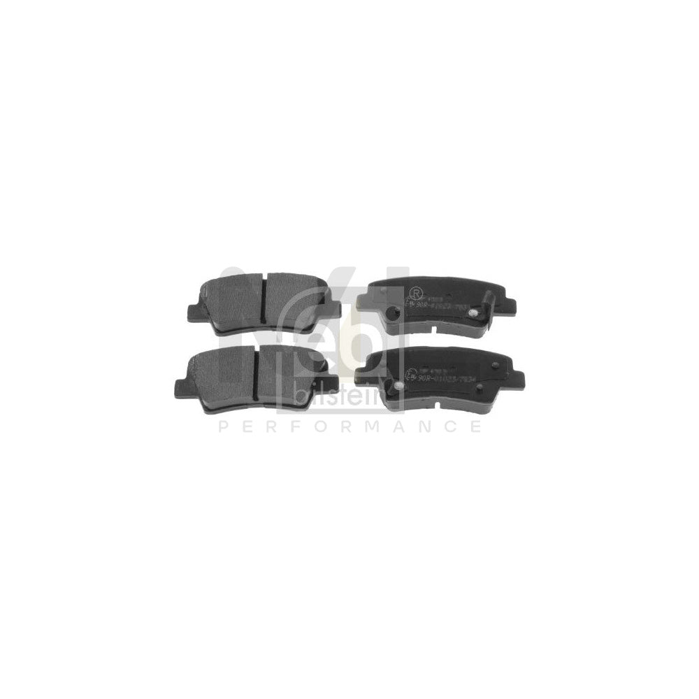 Febi Bilstein 116336 Brake Pad Set For Kia Soul I (Am) Rear Axle, With Acoustic Wear Warning | ML Performance Car Parts