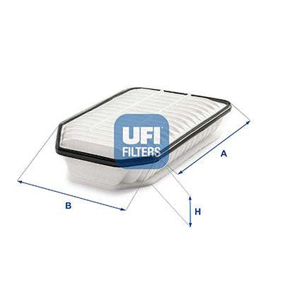 UFI 30.C45.00 Air Filter For Jeep Wrangler Iii Off-Road (Jk)