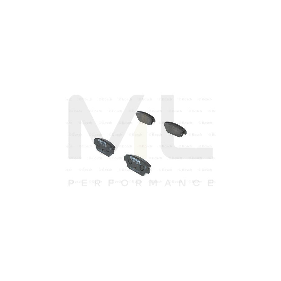 Bosch 0986491250 Brake Pad Set With Mounting Manual BP779 | ML Performance Car Parts