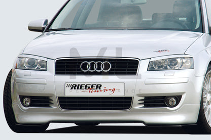 Rieger 00056700 Audi 8P A3 Front Splitter 2 | ML Performance UK Car Parts