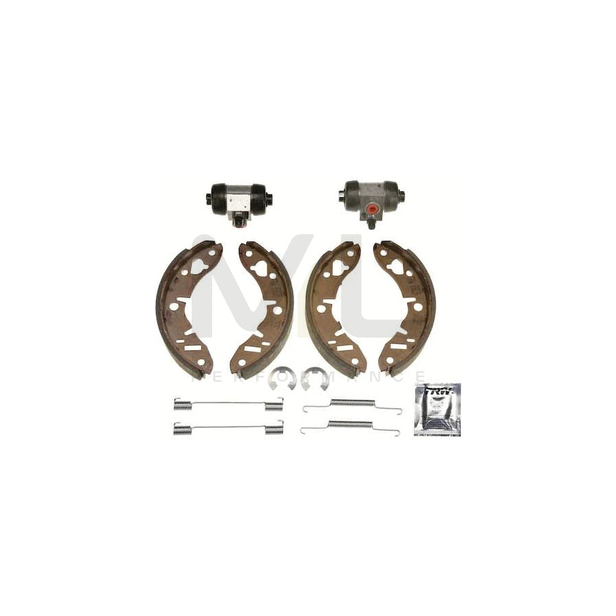 TRW Brake Kit BK1850 Brake Shoe Set with wheel brake cylinder | ML Performance Car Parts