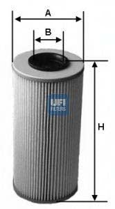 UFI 25.586.00 Oil Filter