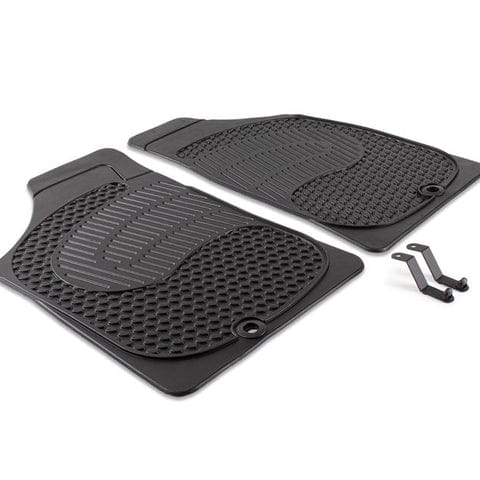 GENUINE FORD 1096924 RANGER RUBBER FLOOR MATS FRONT, BLACK | ML Performance UK