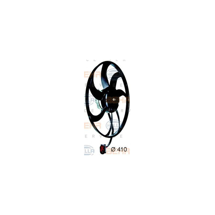 Hella 8EW 351 043-301 Fan, Radiator