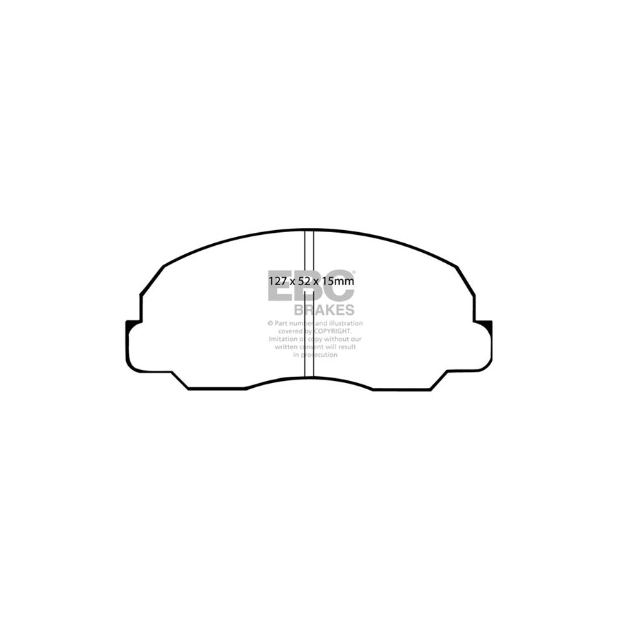 EBC DP541 Daihatsu Mazda Ultimax Front Brake Pads 2 | ML Performance UK Car Parts