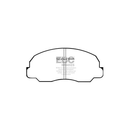 EBC DP541 Daihatsu Mazda Ultimax Front Brake Pads 2 | ML Performance UK Car Parts