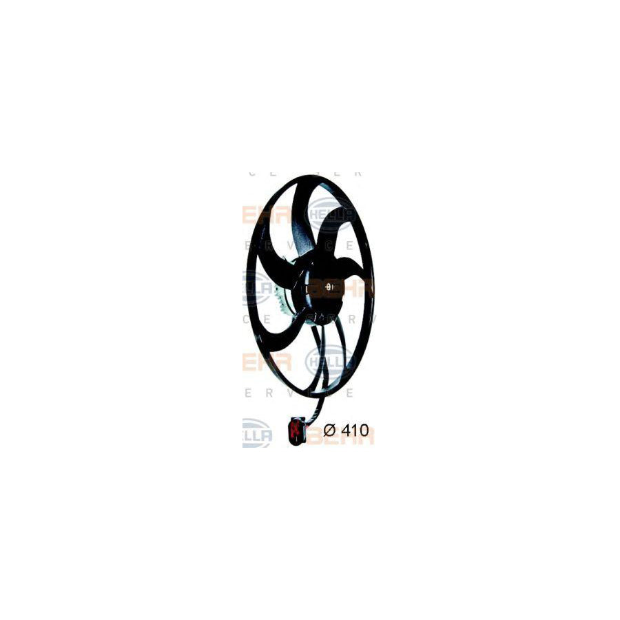 Hella 8EW 351 043-291 Fan, Radiator