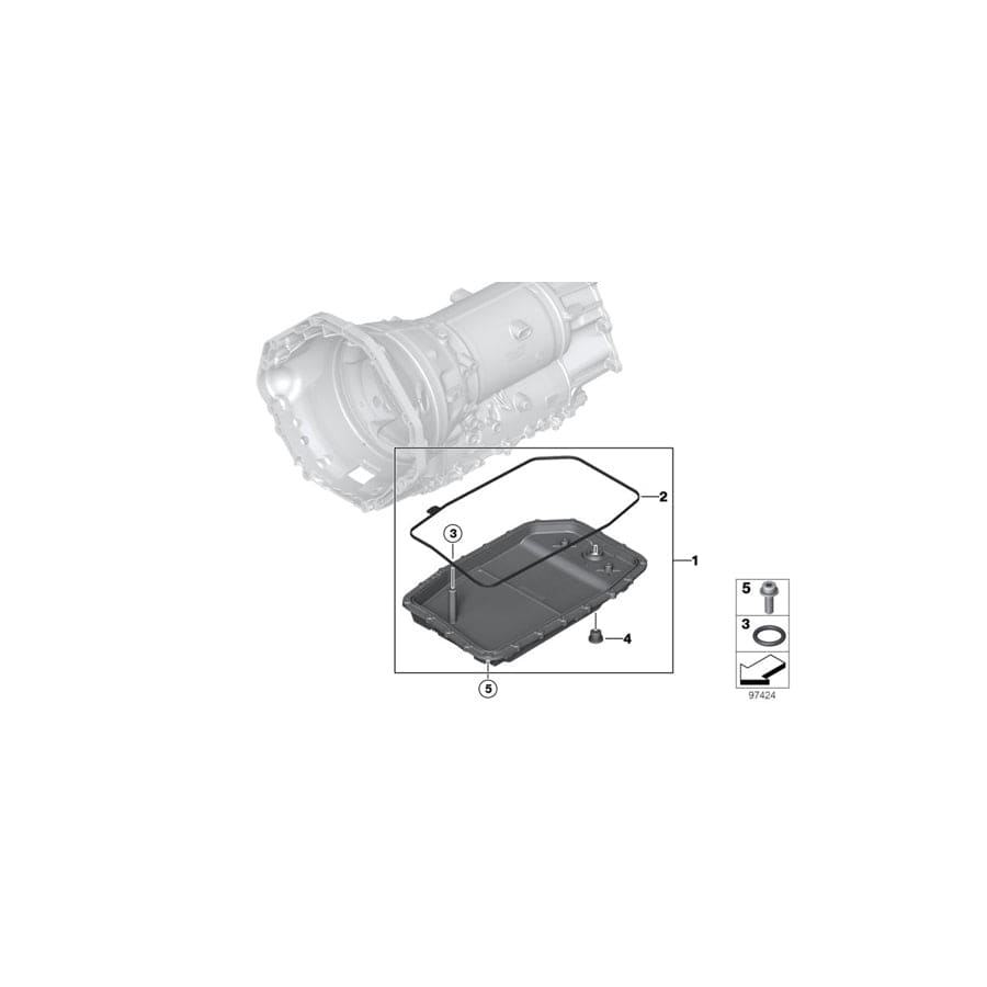 Genuine BMW 24117552108 F93 G11 F02 Torx Screw M6X28,5 (Inc. 428i, 750i & 435i) | ML Performance UK Car Parts