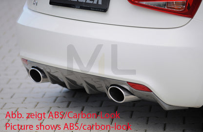 Rieger 00044110 Audi 8X A1 Rear Diffuser 2 | ML Performance UK Car Parts