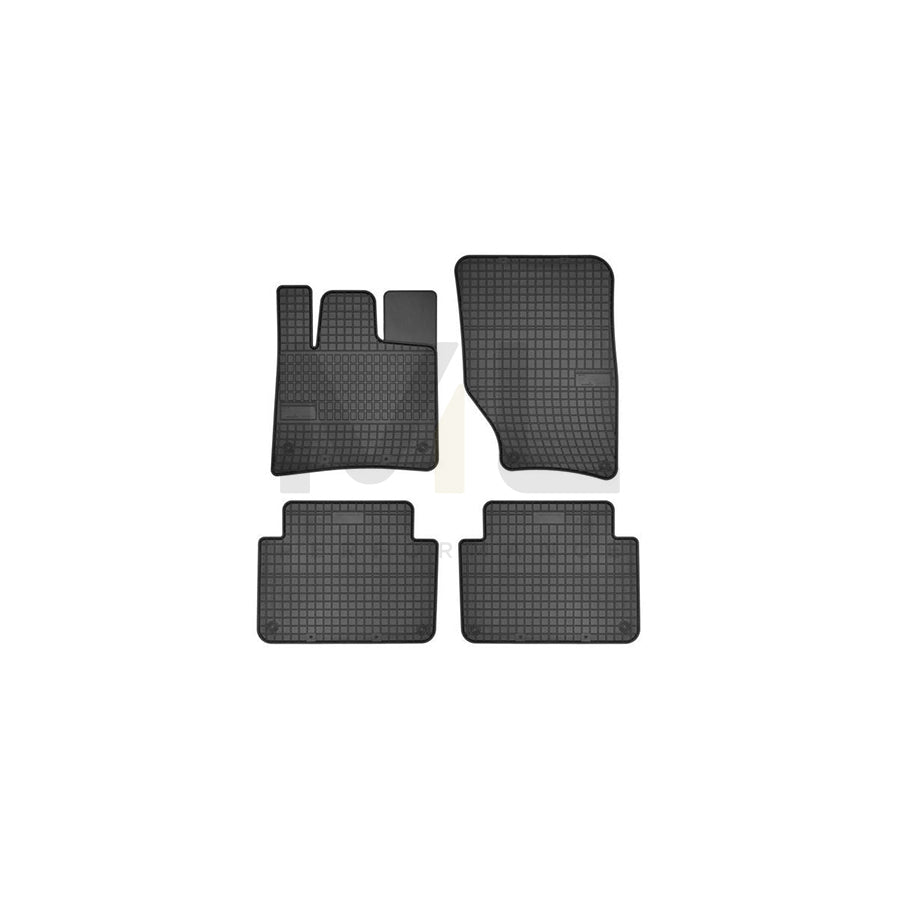 FROGUM Tailored 0724 Floor mat set for AUDI Q7 (4LB) Elastomer, Front and Rear, Quantity: 4, Black | ML Performance Car Parts