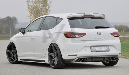 Rieger 00099181 SEAT 5F Side Skirt (Leon FR & Leon Cupra & Leon) 5 | ML Performance UK Car Parts