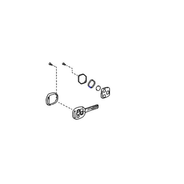 Genuine Lexus 89070-24192 SC Phase 1 Blank, Uncut Master Key