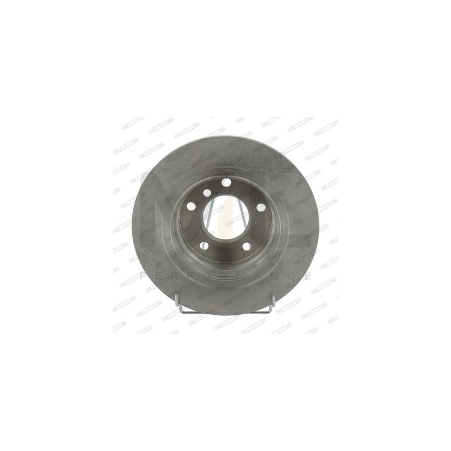 FERODO DDF244C-1 Brake Disc Solid, Coated, with bolts/screws | ML Performance Car Parts