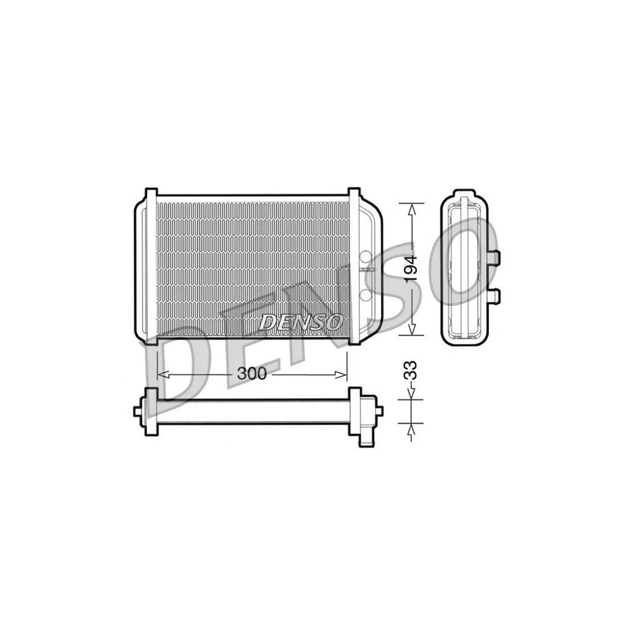 Denso DRR09033 Drr09033 Heater Matrix For Fiat Ducato | ML Performance UK