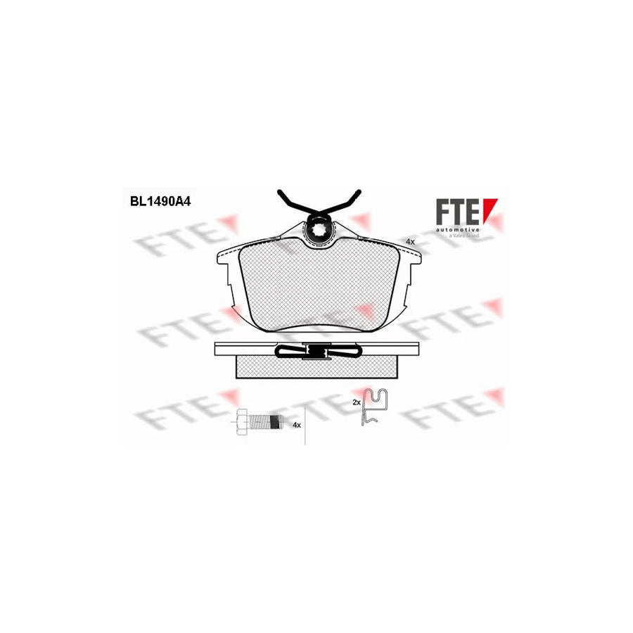 Fte BL1490A4 Brake Pad Set | ML Performance UK Car Parts