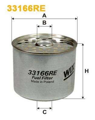 WIX Filters 33166RE Fuel Filter