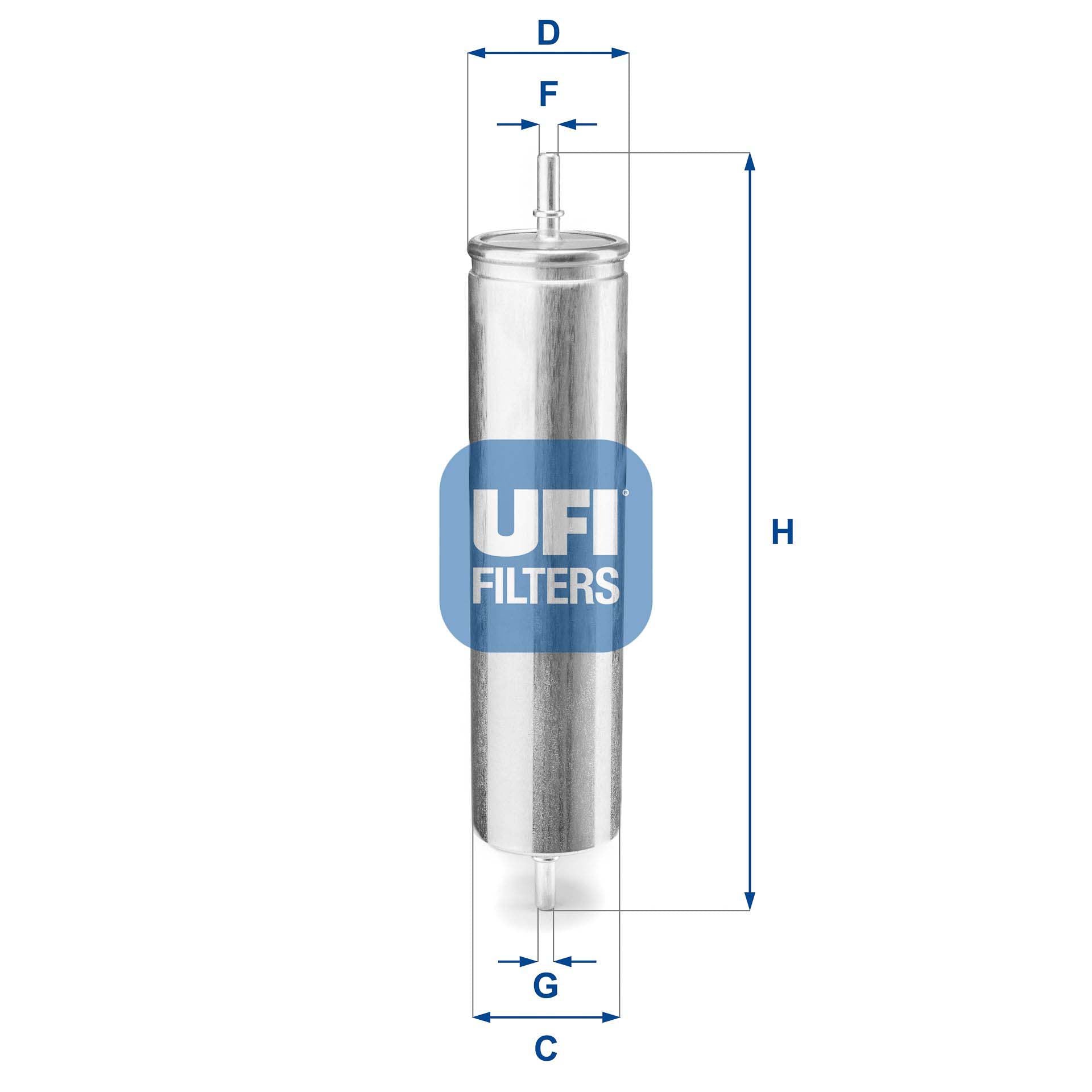 UFI 31.925.00 Fuel Filter For Land Rover Freelander I Off-Road (L314)