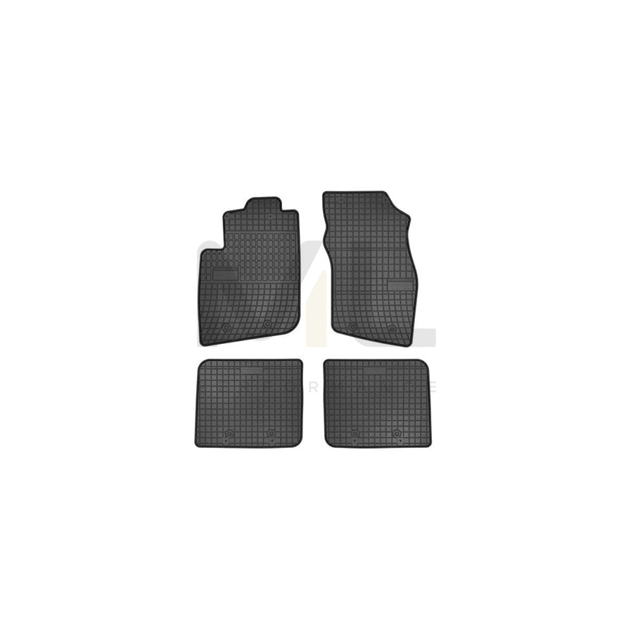 FROGUM Tailored 0941 Floor mat set Elastomer, Front and Rear, Quantity: 4, Black | ML Performance Car Parts