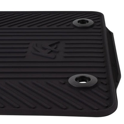 GENUINE FORD 1558510 KA RUBBER FLOOR MATS FRONT, BLACK | ML Performance UK