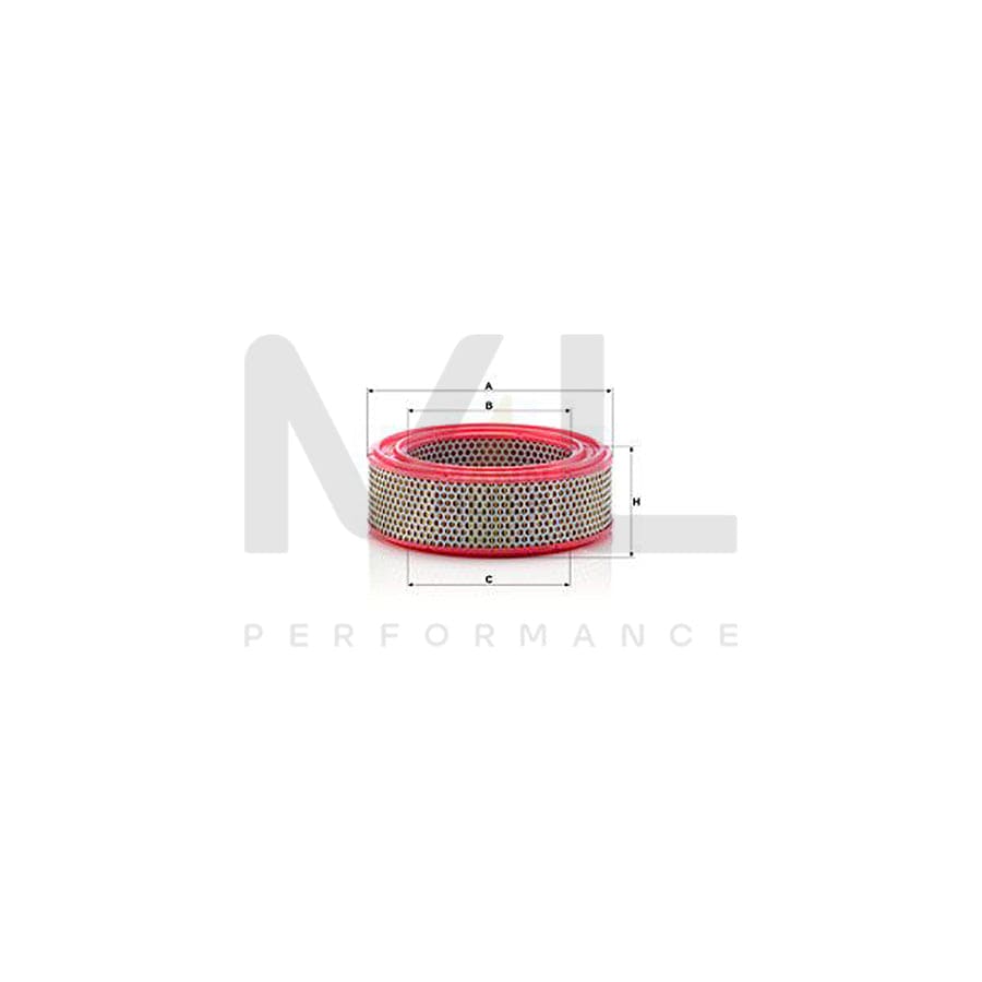 MANN-FILTER C 1933 Air Filter Filter Insert | ML Performance Car Parts