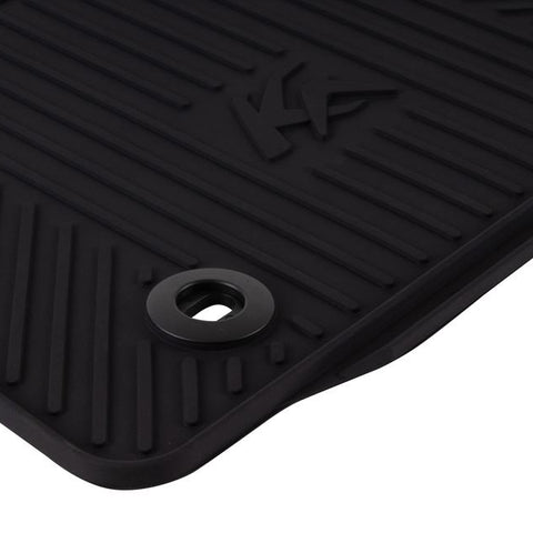 GENUINE FORD 1558510 KA RUBBER FLOOR MATS FRONT, BLACK | ML Performance UK