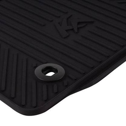 GENUINE FORD 1558510 KA RUBBER FLOOR MATS FRONT, BLACK | ML Performance UK