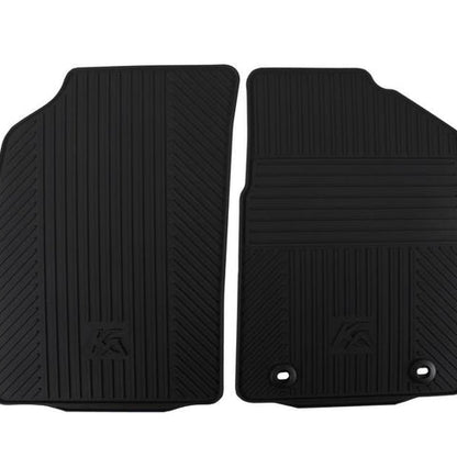 GENUINE FORD 1558510 KA RUBBER FLOOR MATS FRONT, BLACK | ML Performance UK