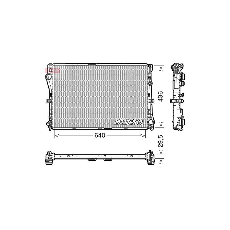 Denso DRM17104 Drm17104 Engine Radiator | ML Performance UK