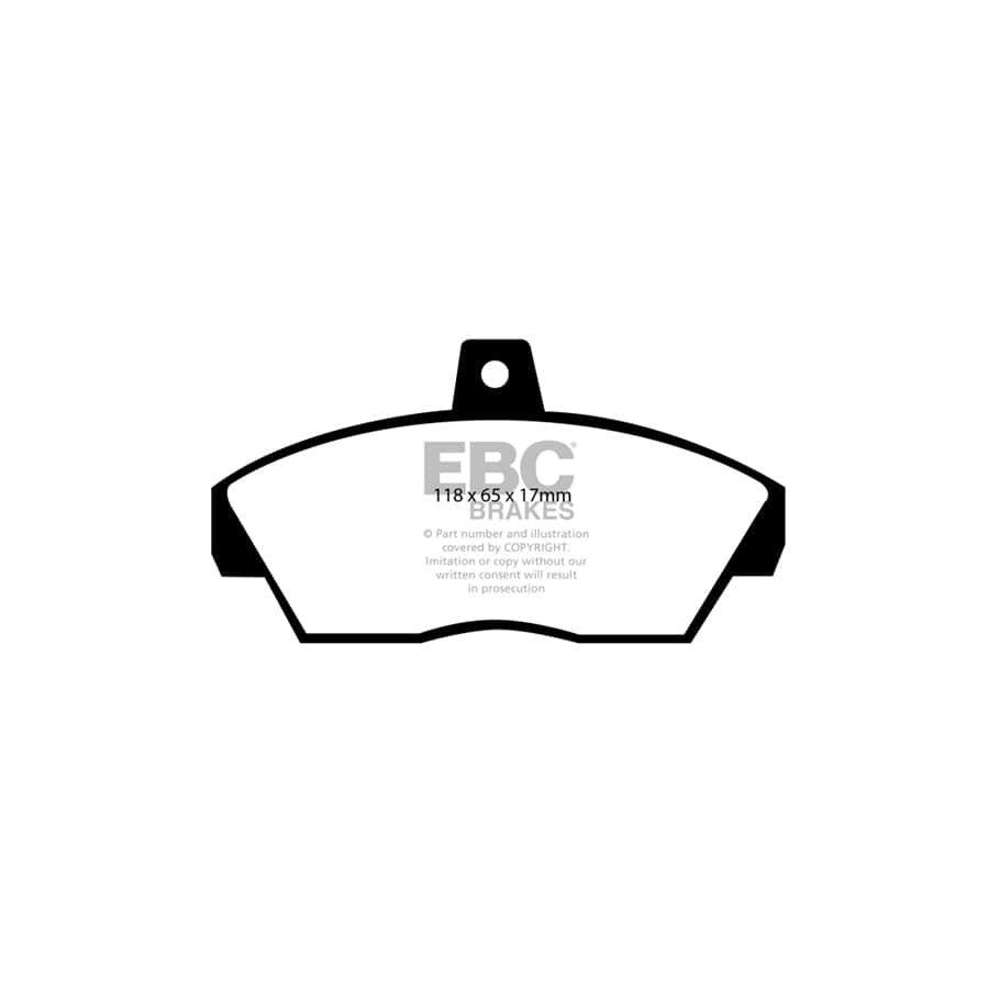 EBC PDKF1737 Rover Ultimax Front Brake Pad & Plain Disc Kit (Inc. 200 & 400) 2 | ML Performance UK Car Parts