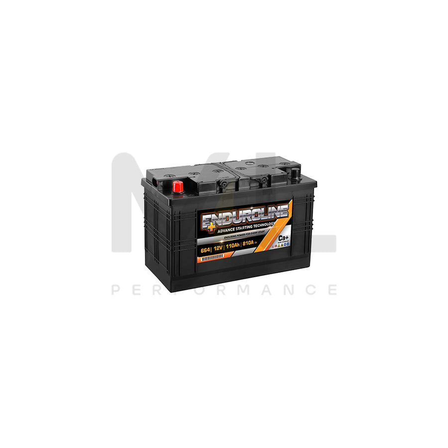 664 Enduroline Starter Battery 110Ah | Car Batteries UK | ML Performance Car Parts