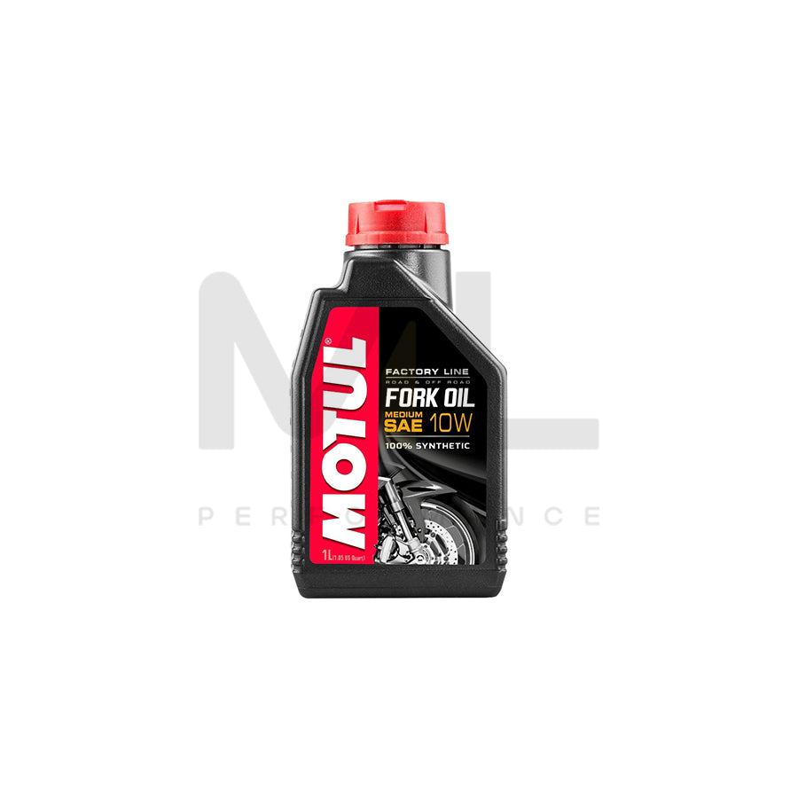 Motul Fork Oil Factory Line 10w - Medium - Motorcycle Racing Suspension Fluid 1l | Engine Oil | ML Car Parts UK | ML Performance