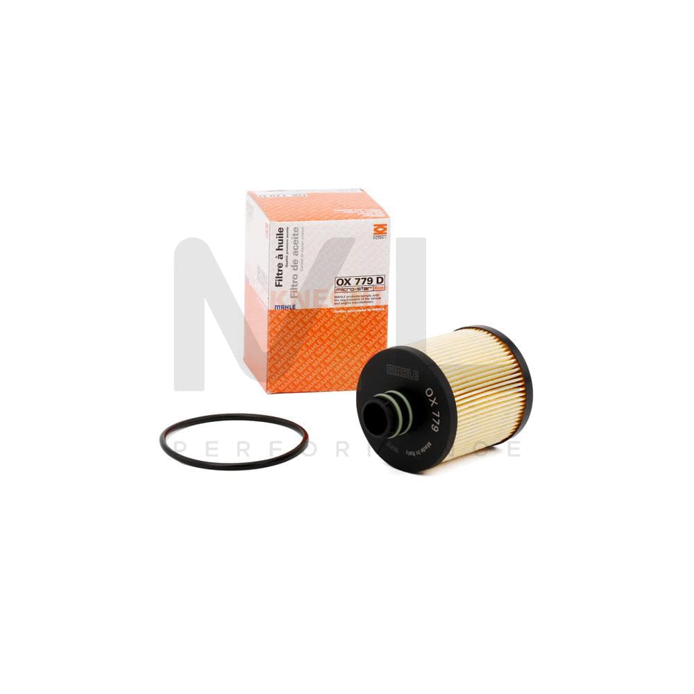 MAHLE ORIGINAL OX 779D Oil Filter Filter Insert | ML Performance Car Parts