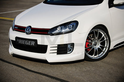 Rieger 00059520 VW Mk6 Golf Front Splitter (GTI & GTD) 1 | ML Performance UK Car Parts