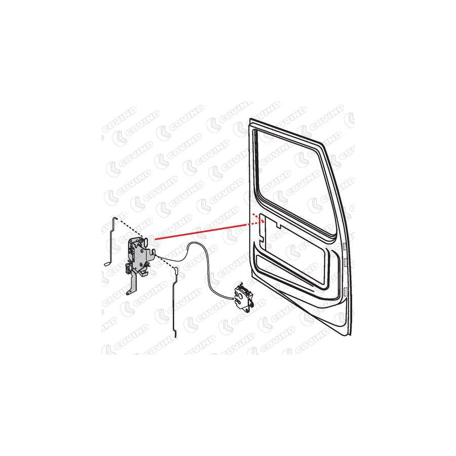 Covind 2Fh/181 Door Lock | ML Performance UK